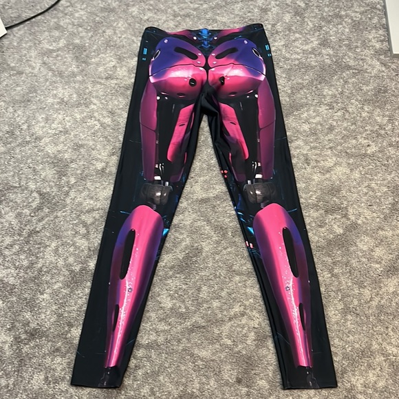 Badinka Cyberware Android Magenta long sleeve top and legging set XL - Picture 6 of 6